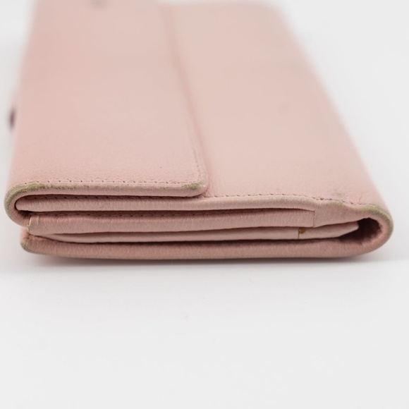 Chanel Butterfly Camellia Bifold Long Wallet Pink - Picture 10 of 14